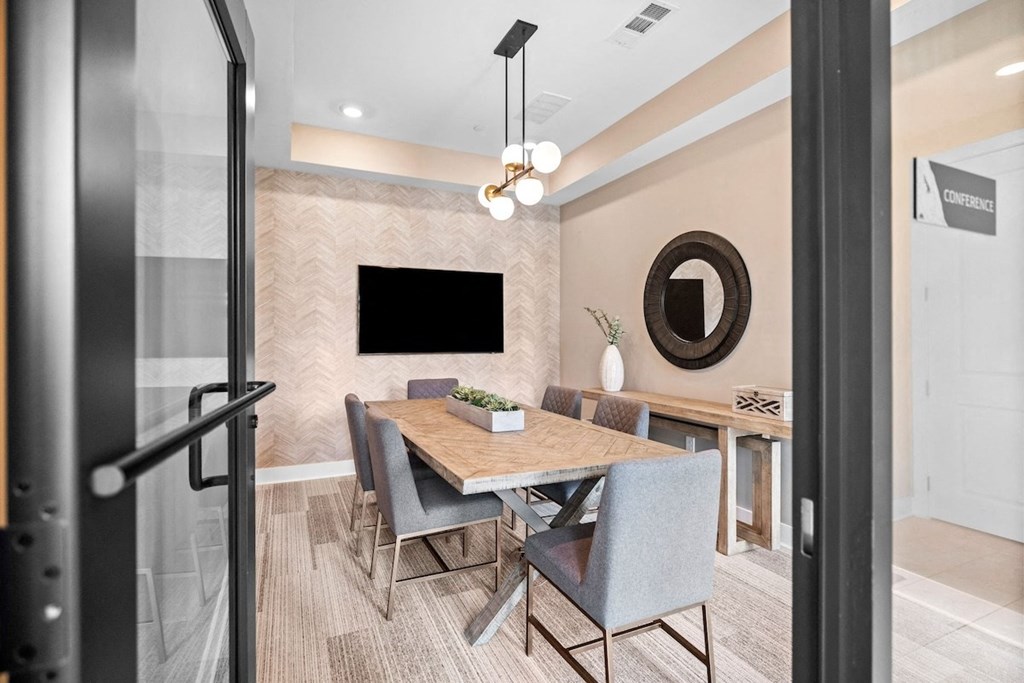 Canopy-Park-Pelham-PG-35 a dining room with a table and chairs