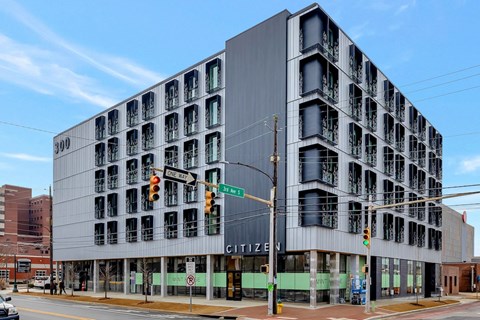 Exterior of Citizen Birmingham Apartments at  300 18th St. S Birmingham, AL 35233