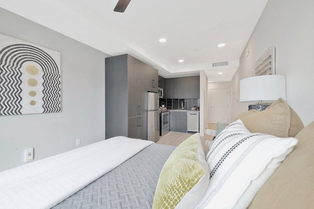 Model studio apartment at The Citizen Birmingham Apartments in Downtown Birmingham