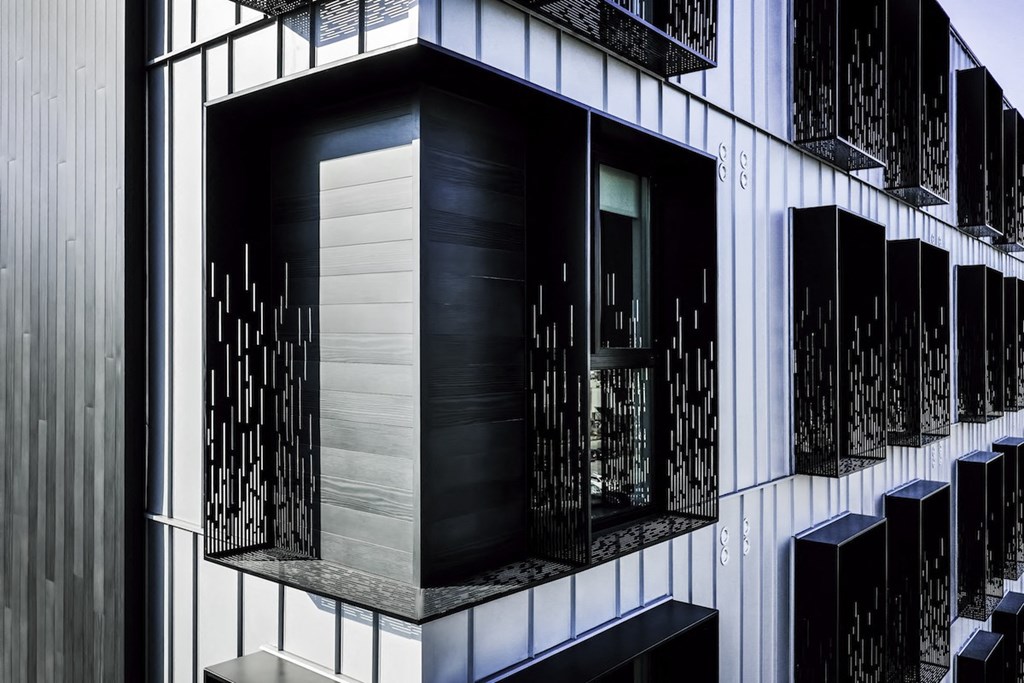 close up of the window insets at Citizen Birmingham Apartments for rent