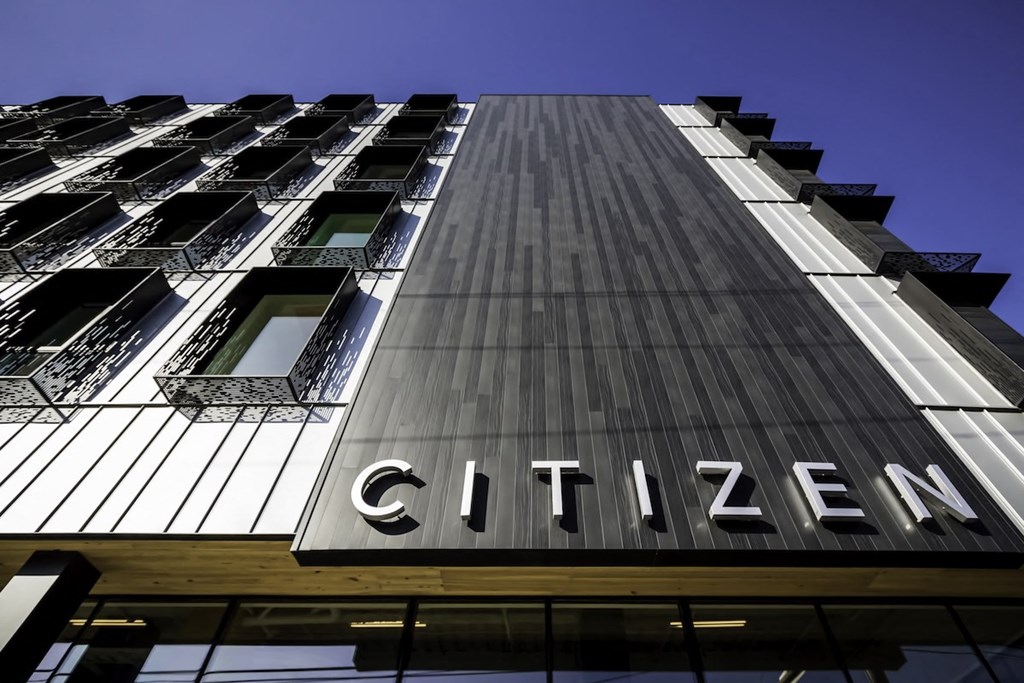 Citizen-Lifestyle-signage Citizen Apartments in Downtown Birmingham at 300 18th St. S Birmingham, AL 35233