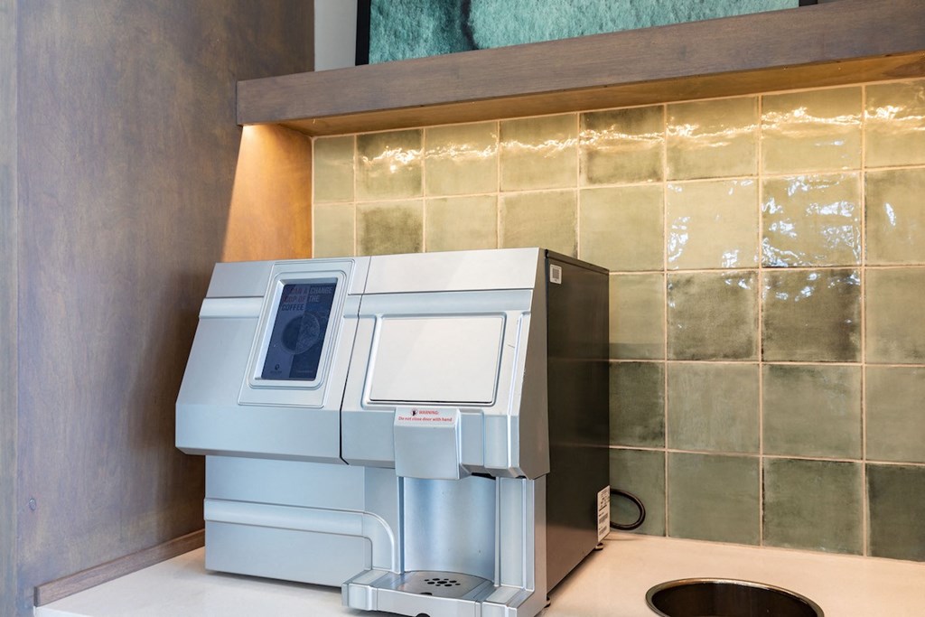 a deluxe beverage machine in the clubhouse at Lake Nona Concorde