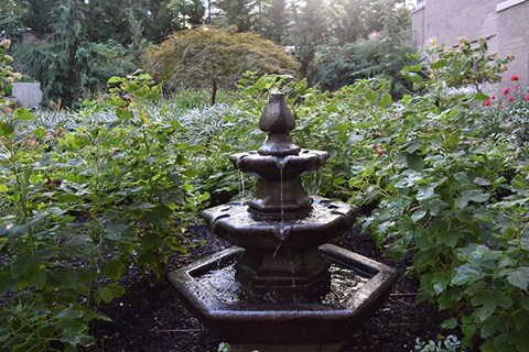 B'nai B'rith of Flushing Queens, NY beautiful fountain