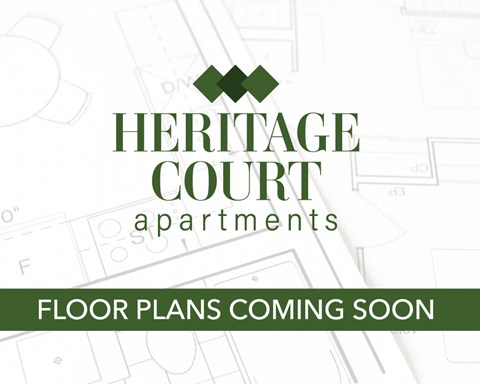 the temporary floor plan for the studio apartment at Heritage Court
