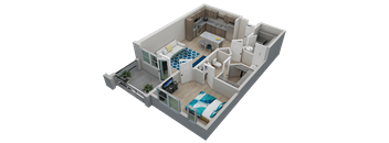 Horizon 1x1 at The Residences at The Green Apartments in Lakewood Ranch, FL