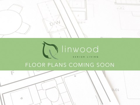 temporary floor plan with linwood logo overlayed on generic blueprints