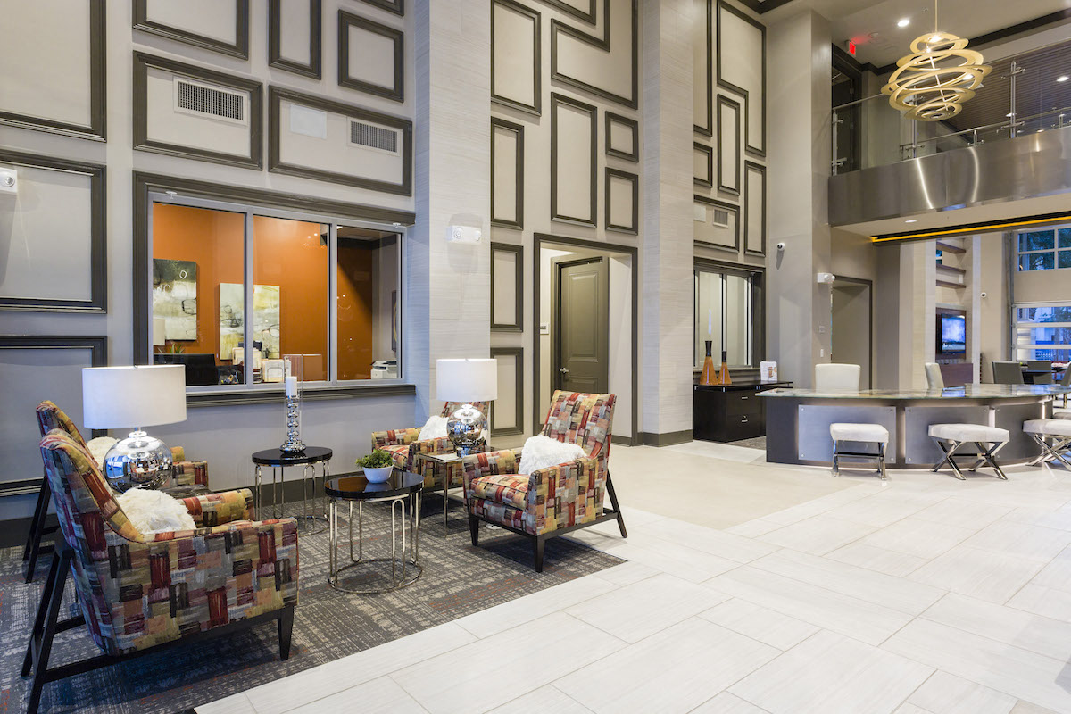 LandonHouse lobby and leasing offices