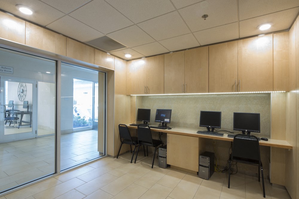 Mount Carmel Gardens senior apartments in jacksonville, florida business center