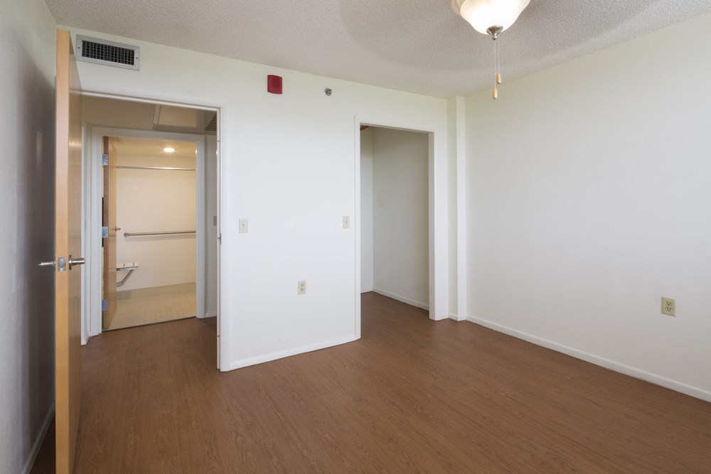 Mount Carmel Gardens senior apartments in jacksonville, florida spacious rooms with hardwood-styled flooring