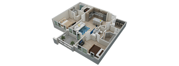 meridian floor plan at Residences at The Green in Lakewood Ranch, FL