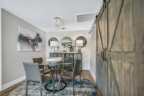 Clubhouse Dining at The Oasis Apartments, Florida