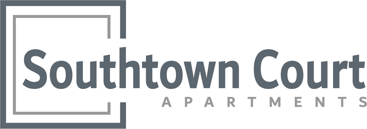 the logo apartments with a green background and the word southampton