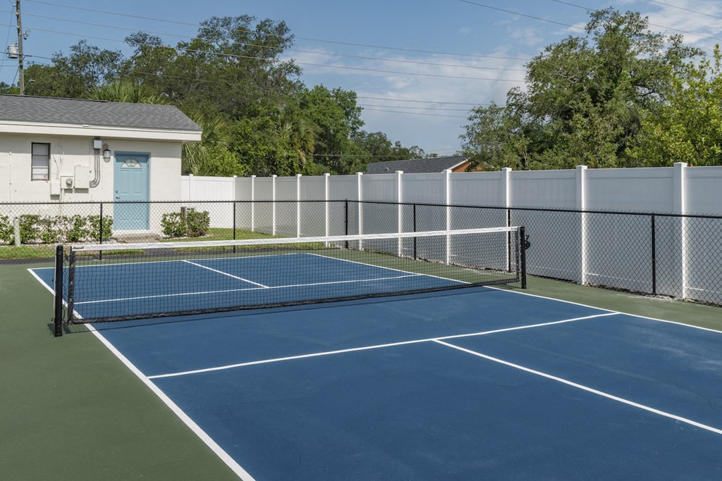 Tennis Court at Terraces at Clearwater Beach, Clearwater, FL