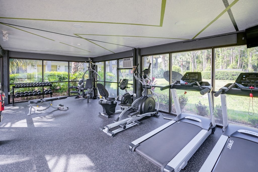 Fitness Center at The Oasis Apartments, Florida