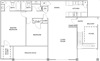 Two bedroom, two bathroom 1040 square foot Willow Floor Plan Two bedroom, two bathroom 1040 square foot Willow Floor Plan at Hampton House Apartments, Jackson, MS
