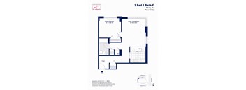 1 Bed 1 Bath E