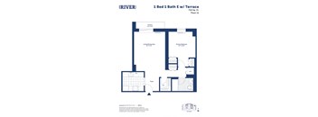 this image shows a floor plan of a bedroom apartment