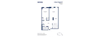 this floor plan is an approximation of a 1 bed 1 bath floor plan