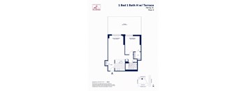 1 Bed 1 Bath H with Terrace