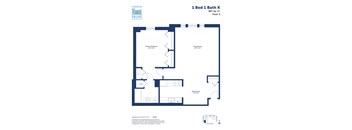 this floor plan is an approximation of a 1 bed 1 bath floor plan