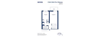 this is a floor plan of a bedroom apartment