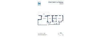the second level 2 bed 2 bath cc floor plan
