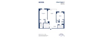a floor plan of a bedroom apartment