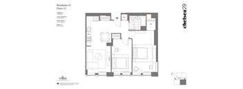 2 Bed 1 Bath C