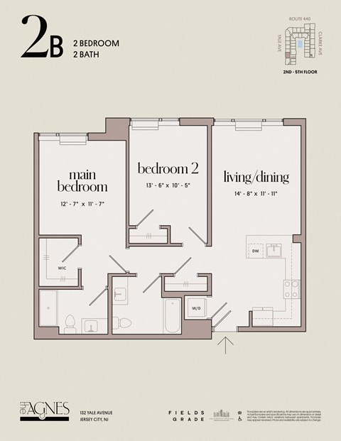 a floor plan of a bedroom apartment with a bathroom and a living room