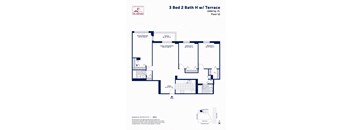 3 Bed 2 Bath H with Terrace