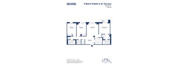 the address residence opera 3 bed 25 bath floor plan