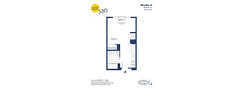 a floor plan of studio a