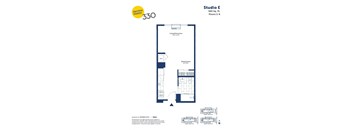 the floor plan of studio e