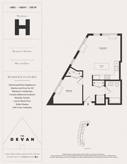 the floor plan