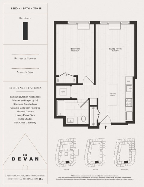 floor plan of the lower level of the home