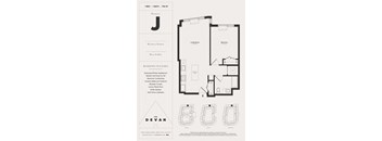 the floor plan of the condo
