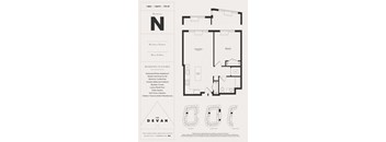 floor plan of the first level of the apartment building