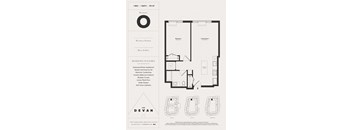 floor plan of the decan apartments