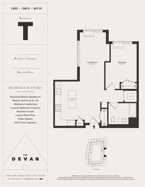 the floor plan of the redeveloped building