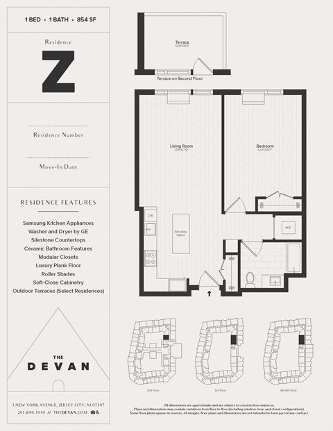the floor plan of the residence