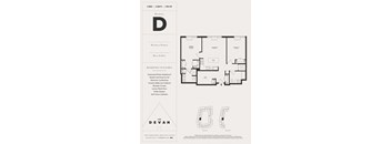 the floor plan of the d residence