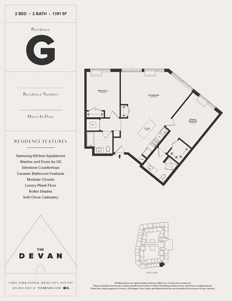 the floor plan of the g residence