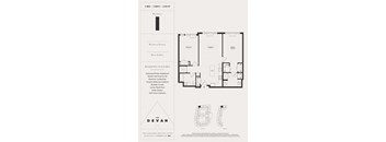 the floor plan of the dean residence