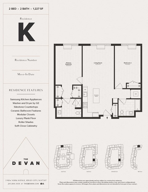 floor plans of the k residences