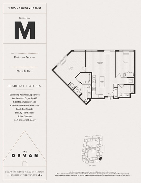 the floor plan of the development