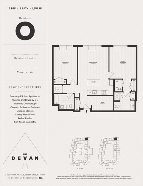 floor plans of the dean residence
