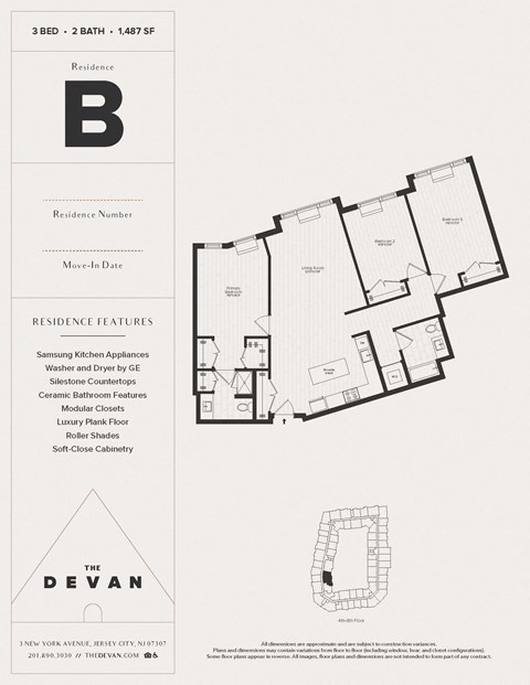 a floor plan of a building with numbers on a ruler