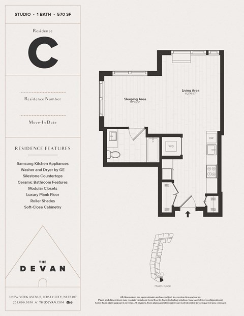 the floor plan