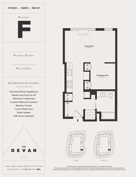 floor plans of the dean residence