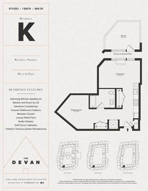 floor plan of the k floor plan